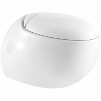 Унитаз Alcora Nube LT-001E 49531 подвесной с сиденьем Микролифт — фото 1, Подвесные унитазы