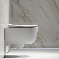 Товар: Унитаз Ceramicanova Modena Rimless CN6063 подвесной Белый глянцевый с сиденьем Микролифт - фото 7 Унитаз Ceramicanova Modena Rimless CN6063 подвесной Белый глянцевый с сиденьем Микролифт — фото 7, Подвесные унитазы