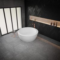 Акриловая ванна Vayer Boomerang 160x160 Гл000010857 без гидромассажа — фото 9, Акриловые ванны