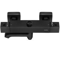 Смеситель для ванны Swedbe Hermes 9043B с термостатом Черный матовый — фото 5, Для душа и ванны