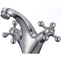 Смеситель для раковины Milardo Duplex DUPSB01M01 Хром — фото 1, Смесители для раковины