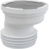 Выпускной патрубок для унитаза Alcaplast A991-20 гофровый Белый — фото 1, Комплектующие для туалета