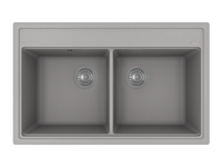 Florentina Мойка "Липси" 820, серый шелк FG — фото 1, Кухонные мойки