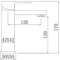 Смеситель для раковины Comforty FC045A-CMT 00004149949 Черный — фото 6, Смесители для раковины