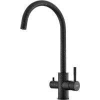 Смеситель для кухни ESKO GR 04 B Черный матовый — фото 1, Смесители для кухни