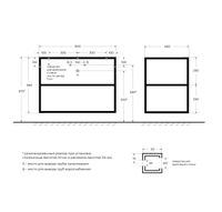 Товар: Металлический двухъярусный сварной каркас под раковину CEZARES CADRO-80/46/58-2C-SO-MET-ST - фото 2 Металлический двухъярусный сварной каркас под раковину CEZARES CADRO-80/46/58-2C-SO-MET-ST — фото 2, Консоли для раковины