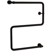 Водяной полотенцесушитель Margaroli Vento 408S610MB Черный матовый — фото 1, Водяные полотенцесушители