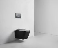 Унитаз Bond F04-108 подвесной Черный с сиденьем Микролифт — фото 4, Унитазы