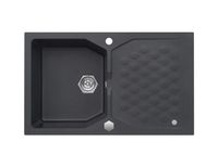 Мойка для кухни SENSUAL 30 GRANITAL+ STEEL-G04M 850x520x200; 1x с сифоном 1101462, — фото 1, Кухонные мойки