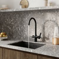 Смеситель для кухни Iddis Pure PURBLFJi05 Черный матовый — фото 3, Смесители для кухни