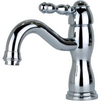 Смеситель для раковины Bronze de Luxe Tiffany 1901CR Хром — фото 1, Смесители для раковины