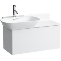 Раковина Laufen Ino 90 L 8.1330.2.000.104.1 Белая — фото 11, Раковины подвесные