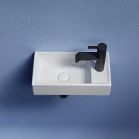 Раковина Ceramicanova Element 41 L CN6051L Белая глянцевая — фото 4, Мини-раковины