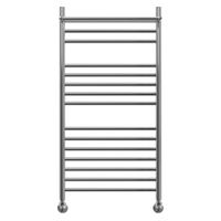 Водяной полотенцесушитель Point Аврора Премиум PN10150SP П17 500x1000 с полкой Хром — фото 2, Водяные полотенцесушители