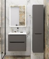 Товар: Раковина Laparet Sinergia 60 Белая - фото 3 Раковина Laparet Sinergia 60 Белая — фото 3, Раковины