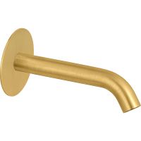 Излив для смесителя Remer X-Style 91XF90BG Золото брашированное — фото 1, Смесители для биде