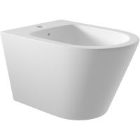 Биде Aqueduto Cone CON0320 подвесное Белое матовое — фото 1, Биде