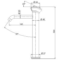 Товар: Смеситель для раковины Remer Element ET11LXL Хром - фото 2 Смеситель для раковины Remer Element ET11LXL Хром — фото 2, Смесители для раковины