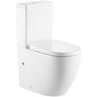 Унитаз компакт Iberica Blanca Bilbao Alto IB.BLA.121.1B1 с бачком и сиденьем Микролифт — фото 1, Напольные унитазы