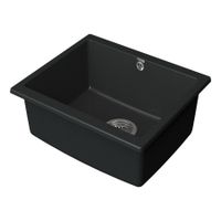 Товар: Мойка кухонная Point Сидли 55 PN3007B, черный - фото 3 Мойка кухонная Point Сидли 55 PN3007B, черный — фото 3, Кухонные мойки