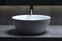 Раковина-чаша Salini Gloria 42.5 310 1102210M Белая матовая — фото 4, Раковины накладные