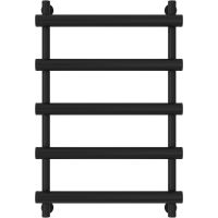 Водяной полотенцесушитель Сунержа Атлант 800х500 31-0226-8050 Черный матовый — фото 1, Водяные полотенцесушители