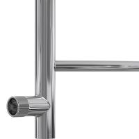 Водяной полотенцесушитель Point Афина PN04546 П4 400x600 с боковым подключением 500 Хром — фото 7, Водяные полотенцесушители