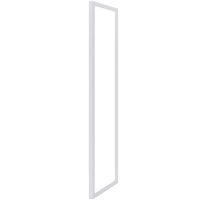 Боковая стенка для шторки на ванну Bas 70 ШТ00072 профиль Белый стекло прозрачное — фото 1, Боковые стенки