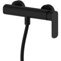 Смеситель для душа AQUAme Monza AQM6313MB Черный матовый — фото 4, Для душа и ванны