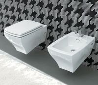 Биде Artceram Jazz JZB001 01 00 подвесное Белое — фото 5, Биде