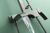 Душевая система Raglo R02.24.09 Графит матовый — фото 14, Душевые стойки