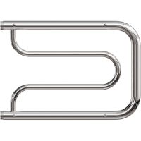 Водяной полотенцесушитель Point Фокстрот PN21335P 320x500  с полкой Хром — фото 1, Водяные полотенцесушители