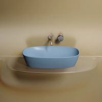 Раковина-чаша Ceramicanova Element 60 CN6049ML Голубая матовая — фото 25, Раковины накладные