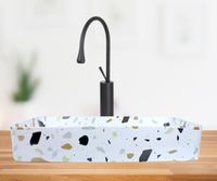 Товар: Раковина-чаша Bronze de Luxe 60 1061TR Терраццо - фото 3 Раковина-чаша Bronze de Luxe 60 1061TR Терраццо — фото 3, Раковины