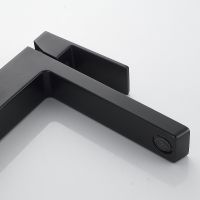 Смеситель для раковины Rose R18H R1811H-1 Черный матовый — фото 4, Смесители для раковины