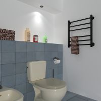 Электрический полотенцесушитель Маргроид Вид 81-10 профильный 600x500 8110-6050-1081-9005R правый Че — фото 7, Электрические полотенцесушители