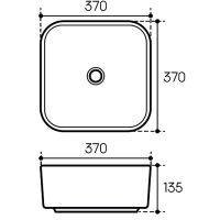 Товар: Раковина-чаша Aqueduto Espiral 37 ESP0330 Серая матовая - фото 2 Раковина-чаша Aqueduto Espiral 37 ESP0330 Серая матовая — фото 2, Раковины накладные