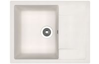 Dr.Gans Мойка "Техно" 650, белый СМс арт-25.030.C0650.401 — фото 1, Кухонные мойки