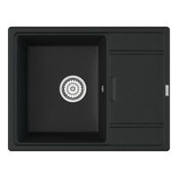 Мойка кухонная Point Стил 65 PN3009B, черный — фото 1, Кухонные мойки