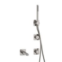 A6451.296.298.275.100.276 Встраиваемый комплект для ванны с лейкой и изливом — фото 6, Смеситель для ванны