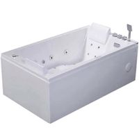 Акриловая ванна Orans 100x170 R 62115r0 с гидромассажем — фото 1, Акриловые ванны