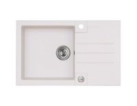 Мойка для кухни GALAPAGOS 30 GRANITAL CARBON-G91 770x430x150;1X; с сифоном 1105296, — фото 1, Кухонные мойки