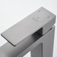 Смеситель для раковины Rose R18T R1801T-1 Оружейная сталь — фото 13, Смесители для раковины