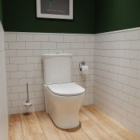 Унитаз компакт Iddis Sena SEN2DSEi24 с бачком и сиденьем Микролифт — фото 2, Напольные унитазы