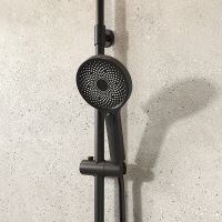 Душевая система Iddis SpaHome SPABLBTi06 Черная матовая — фото 3, Душевые стойки