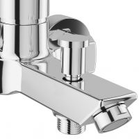 Товар: Смеситель для ванны Azario Enzo AZ-15710501 Хром - фото 3 Смеситель для ванны Azario Enzo AZ-15710501 Хром — фото 3, Для душа и ванны