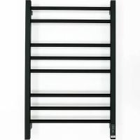 Электрический полотенцесушитель Grois Nex GR-112 50/80 П8 9005 U Черный матовый — фото 3, Электрические полотенцесушители