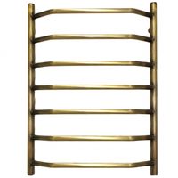 Водяной полотенцесушитель Domoterm Лаура П7 500*700 АБР Античная бронза — фото 1, Водяные полотенцесушители