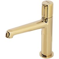 Смеситель для раковины BelBagno Uno UNO-LVM-ORO Золото — фото 1, Смесители для раковины