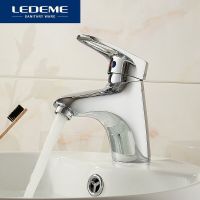 Товар: Смеситель для раковины Ledeme H04 1004L Хром - фото 6 Смеситель для раковины Ledeme H04 1004L Хром — фото 6, Смесители для раковины